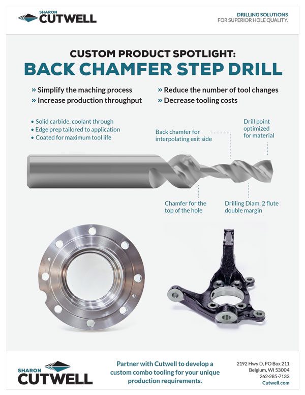 Back Chamfer Drills Spotlight flyer
