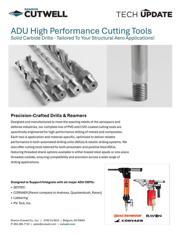 ADU High Performance Cutting Tools
